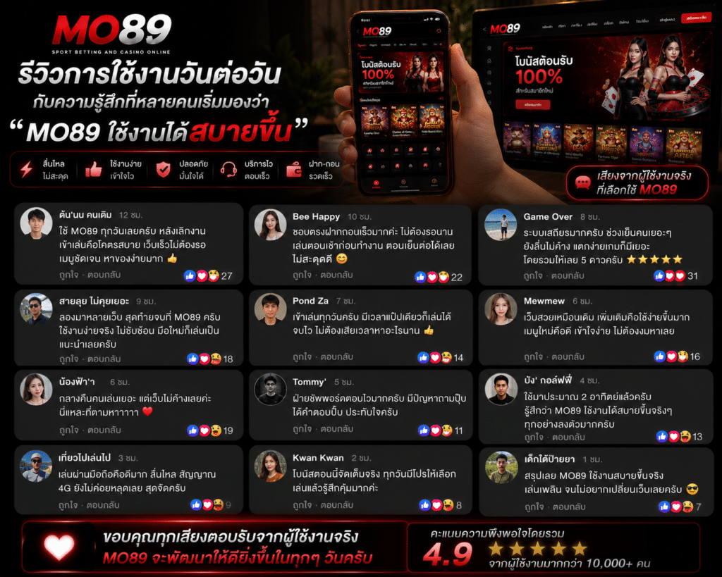 รีวิวการใช้งานวันต่อวัน กับความรู้สึกที่หลายคนเริ่มมองว่า MO89 ใช้งานได้สบายขึ้น